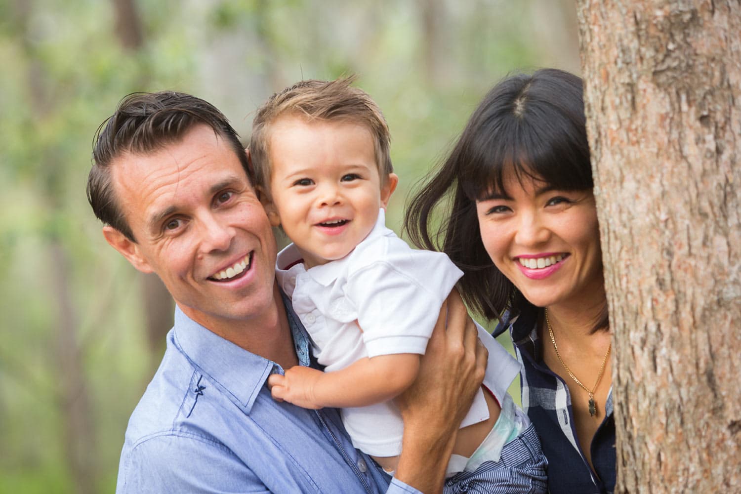 family portrait playing